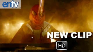 The Amazing Spider-Man "Trapped" Clip [HD]: Andrew Garfield Donates His Spider-Man Mask