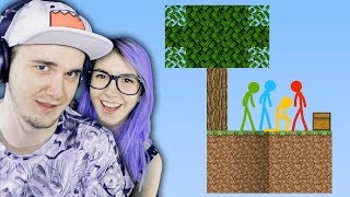 MineCraft vs Animation ► СкайБлок \ SkyBlock - AVM Shorts Episode 11 (МайнКрафт) | Реакция