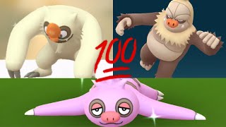 MAXING 100 IV SHINY SLAKING!!! Pokémon Go Shiny Slakoth Community Day