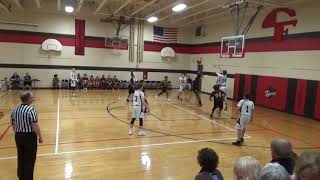 Cedar Falls Peet 9th grade boy basketball vs. East Waterloo 01-04-2018