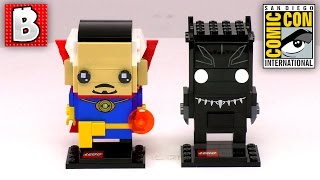 Lego Black Panther & Dr. Strange Brickheadz SDCC 2016 Set 41493 | Unbox Build Time Lapse Review