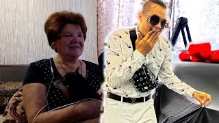 Бабушка смотрит первый раз MORGENSHTERN | реакция на моргенштерн новый мерин