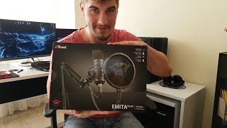 Trust Emita Plus GXT252 Microphone Unboxing and Review