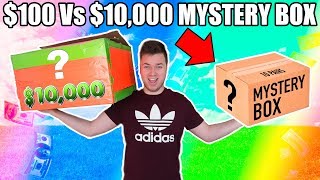 $100 VS $10,000 EBAY MYSTERY BOX CHALLENGE UNBOXING!! ?⁉️Bitcoin, Toys & More!!