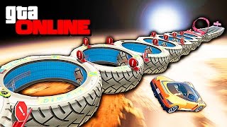 СКИЛЛ ТЕСТ НА МАРСЕ ПО ПОКРЫШКАМ НЛО ПРИШЕЛЬЦЕВ В GTA 5 ONLINE