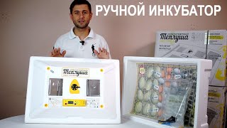 Инкубатор ручной "Теплуша ИБ-100 220/50 ТМ" (ТЭНовый, механический)