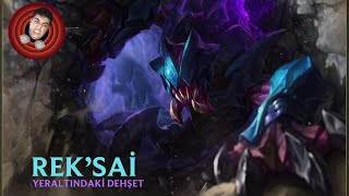 LoL PBE | Rek'Sai Oynanış | Gameplay | Türkçe | League of Legends