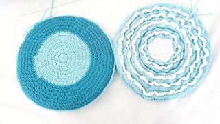 Вязание наволочки крючком – видео мастер класса для начинающих/Crocheting pillowcases.