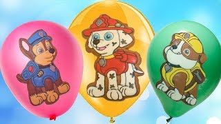 Учим цвета с Щенячий патруль Игрушки Мультики для детей Learn colors With Nursery Rhymes songs