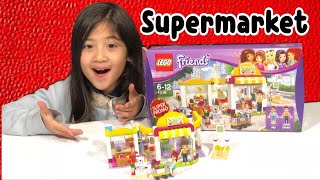 LEGO Friends Heartlake Supermarket Unboxing | Playset 41118 Speed Build