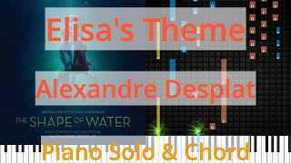 ?Solo & Chord, Elisa's Theme, Alexandre Desplat, Synthesia Piano