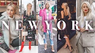 WHAT I WORE IN NEW YORK | FASHION WEEK HAUL