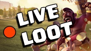 ? LIVE LOOT RAIDS COC 2018 ? 1M+ UNBELIEVABLE LOOTS || Clash Of Clans LIVE