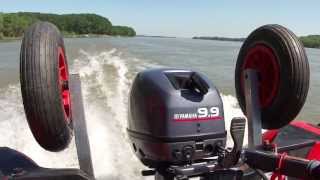 2005 Quicksilver 380 HD - 2002 Yamaha 9.9HP 2 stroke part 1