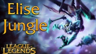 League Of Legends - Elise Jungle Guide - Elise Gameplay