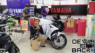 Finally DEVIL is BACK after Accident ! Modified R15 V3