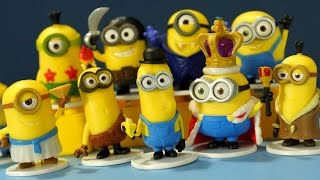 Игрушки Миньоны 2015 - на русском языке. Minions 10 Figures Toys. Обзор Игрушек