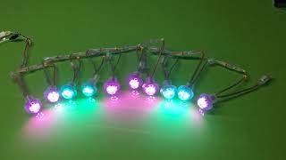 IP66 26mm UCS1903 3 points rgb led pixel Amusement park light