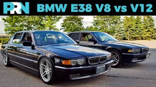 E38 V8 vs V12 | 2000 BMW 750iL vs 2001 BMW 740iL