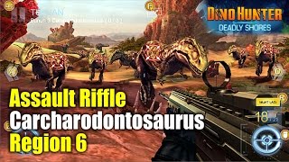 Dino Hunter Deadly Shores : Carcharodontosaurus (Ugly Dino) region 6
