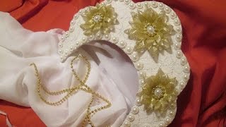 Новогодняя Корона Снегурочки своими руками.1 ЧАСТЬ / МК