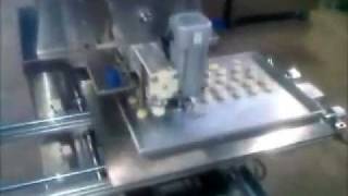 sugar cookies extruder with panning system