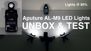 Aputure Amaran AL-M9 Unbox & Test