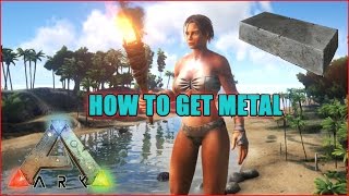 How To Get A LOT Of Metal In Ark: Survival Evolved