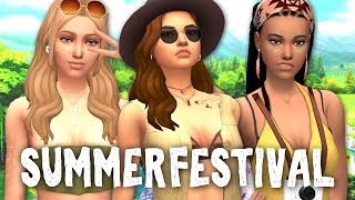 Summer Festival ☀️ || The Sims 4: Create A Sims + Full CC List!!!