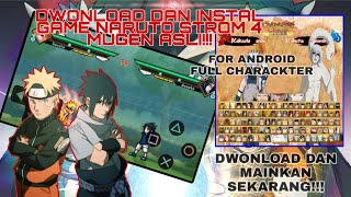 DWONLOAD + INSTAL Naruto MUGEN strom4 new android (100+CHARACTER)