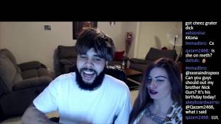 Twitch GIRL Grabs BOOBS, Opens Mouth Sticking Her Tongue Out on Cam - Sexy, Hot clips & compilations