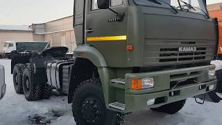 Камаз 65225 тягач сделанный из 6522 самосвала. Собирали для клиента.