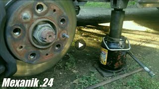 Заменить тормозные колодки в домашних условиях, Ducato