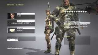 Metal Gear Solid 5 Phantom Pain - Quiet All Costumes / All Weapons