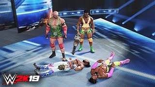 WWE 2K19 Custom Story - Heel Big E Returns to Destroy THE NEW DAY SmackDown Live 2019 ft. Kofi