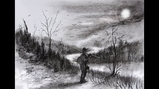 COMMENT DESSINER UN PAYSAGE RAPIDEMENT AU FUSAIN