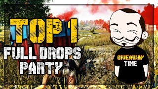 DROP PARTY : PUBG Mobile top #1 Gameplay | GIVEAWAY 10$ [DZ Gamer]
