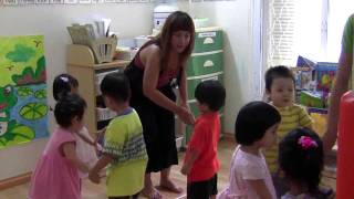 Giờ học tiếng Anh tại trường Mẫu giáo quốc tế Little Einsteins