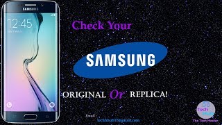 Check Samsung-How to define an original Samsung mobile?With IMEI number.