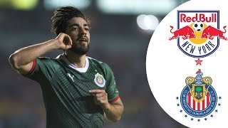 NEW YORK RED BULL VS CHIVAS SEMIFINAL VUELTA CONCACHAMPIONS