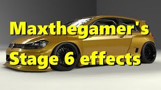 CSR2 Rocket Bunny GTI Stage 6 Effects By Maxthegamer