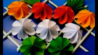 Супер_быстро 2 поделки из цветов бумаги красивые подарки на 8 марта своими руками декор сувенир идеи