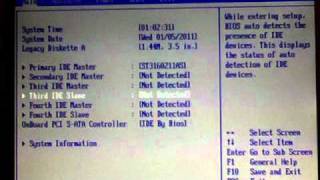 Asus K8s-mx Bios and Sata drive boot