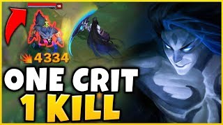 #1 KAYN WORLD *ONE CRIT ONE KILL* BUILD (HUGE DAMAGE) - League of Legends