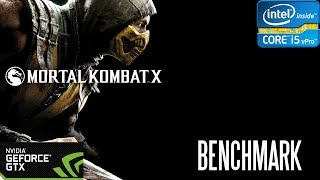 Mortal Kombat X - I5-6400 - 8GB RAM - GTX 1050 BENCHMARK