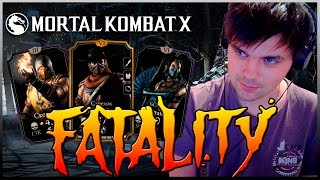 БОССЫ И ФАТАЛИТИ В MORTAL KOMBAT X (ANDROID) ЧАСТЬ 2