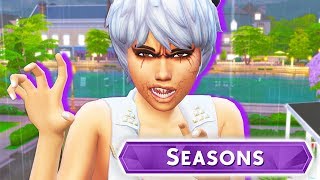 OFFICIALLY BECOMING A VAMPIRE? // THE SIMS 4 | SEASONS #5