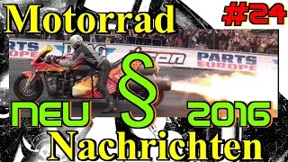 Neue Gesetze 2016 für Motorradfahrer (Blitzer, Lärmschutz, Maut, ABS) | Motorrad Nachrichten 24