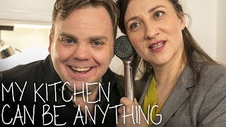 My Kitchen is a Parking Lot with a Phone Booth | My Kitchen Can Be Anything