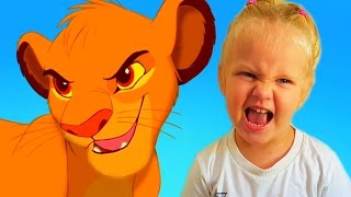КОРОЛЬ ЛЕВ игра как мультик